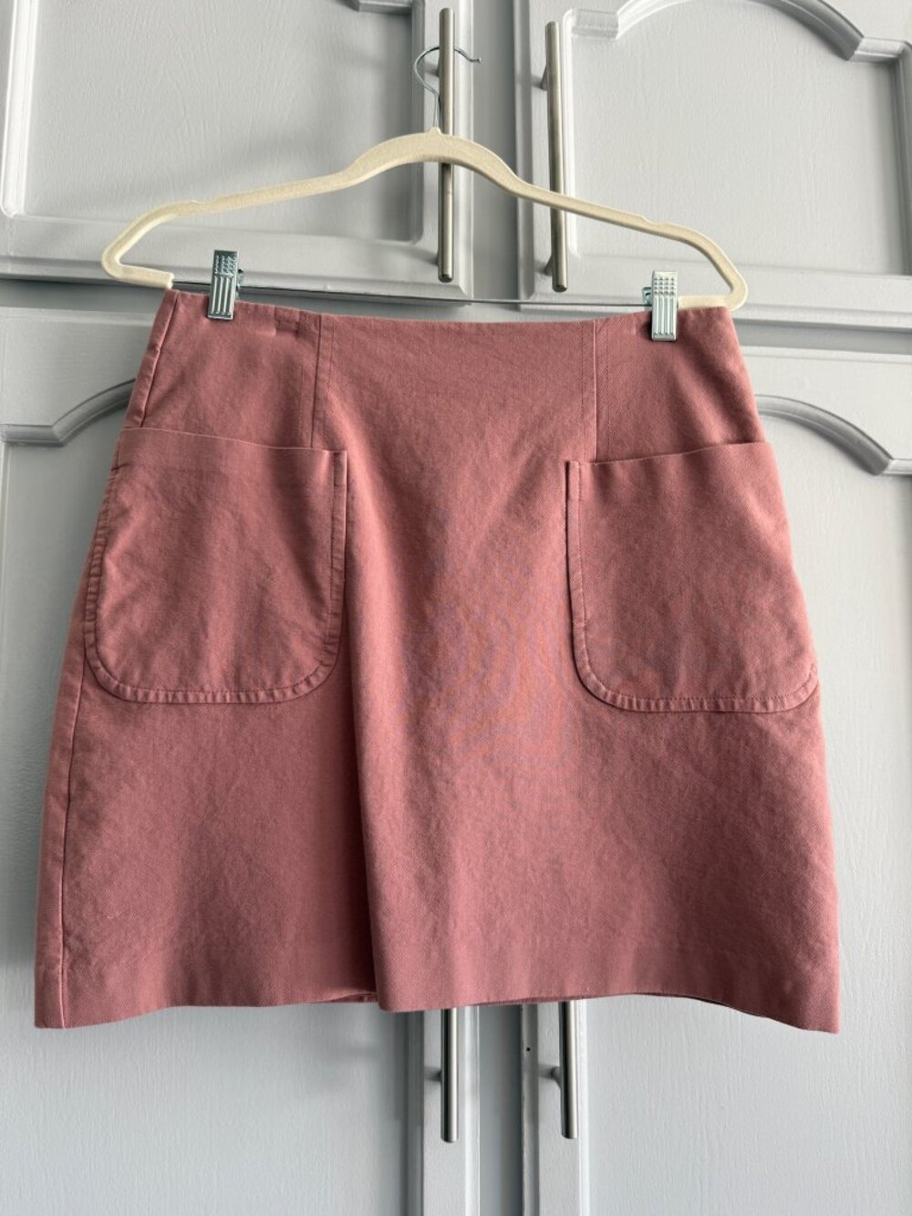 LOFT Mauve A-Line Mini Skirt Size 8